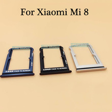 For Xiaomi Mi 8 Mi8 Sim Tray Micro SD Card Holder Slot Parts Sim Card Adapter 2024 - buy cheap