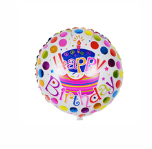 Balão infantil de alumínio para festa de aniversário, 6 peças, 18 polegadas, decoração, balão inflável, lembrancinha de festa de aniversário 2024 - compre barato