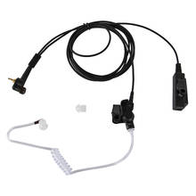 FBI Acoustic Air Tube Headset Earpiece PTT for Motorola Tetra Radio MTH800 MTH600 MTH650 MTH850 MTP850 MTS850 Walkie Talkie 2024 - buy cheap