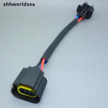 Shhworlsea-Soporte de bombilla para coche, conector hembra y macho, H13 9008, 3 pines, toma de lámpara de coche, H13, 10 Uds. 2024 - compra barato