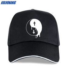 Punk Taiji Yin Yang Cross Print Baseball Cap for Men Streetwear Hip Hop Curved Brim Caps Cotton Unisex Adjustable Snapback Hats 2024 - buy cheap