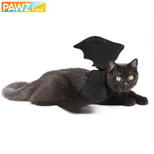 Ropa divertida para mascotas, disfraz de Halloween, disfraz de alas de murciélago para gatos, abrigo para cachorros, perros pequeños, abrigo para cachorros, ropa para Chihuahua 2024 - compra barato