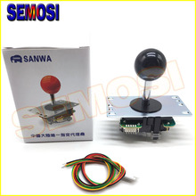 Original Japan Sanwa Joystick 5pin Cable Arcade Fighting Rocker with Topball  for Jamma MAME Arcade Game Machine DIY JLF-TP-8YT 2024 - buy cheap