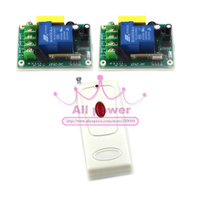 Interruptor de controle remoto sem fio, digital, para porta da garagem, janela, luz de 220v, 30a, 1 canais, transmissor, 315/433 mhz, 1000m