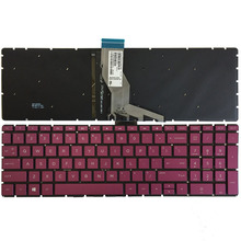 US Backlit laptop keyboard for HP 17-bs024ds 17-bs025ds 17-bs026ds 17-bs028ds 17-bs051od Black/Fuchsia/Green 2024 - buy cheap