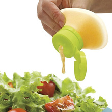 Mini Silicone Salad Dressing Containers Storage Small Dip Condiment Leak Proof Sauce Jars Squeeze Bottle Kitchen Tools 2 Ounce 2024 - buy cheap