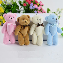 50Pcs 8cm 11cm Bow Tie Joint Teddy Bear Plush Toys Gift, DIY Creative Handmade Jewelry Accessories 2024 - buy cheap