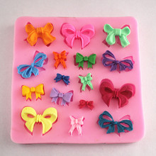 New Bows Silicone Mould Fondant Mold Silicone Sugar mini mold Craft Molds  Cake Decorating 2024 - buy cheap