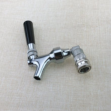 Draft Beer Tap Polished Chrome Beer Faucet Spout With Stainless Steel 304 Ball Lock Quick Disconnect Kit 2024 - buy cheap