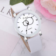 Ladies Watches White Relogio Feminino Lvpai Women's Casual Quartz Leather Band Watch Analog Wrist Watch Montre Femme 2024 - buy cheap