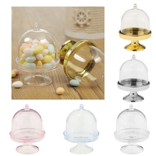 12pcs Acrylic Clear Cup Deisgn Candy Box Holder for Wedding Bridal Party Favors Baby Shower Decoration Guests Gifts 2024 - compre barato