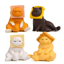 4 шт./лот Japanes zakkawka AI игрушечная фигурка кошки из смолы теплая экшн-фигурка Коллекционная модель игрушка подарок для украшения дома 2024 - купить недорого