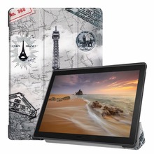 Funda Capa Tab E 10 2018 Tablet Case For Lenovo Tab E10 TB-X104F TB X104F Magnetic PU Leather Stand Cover Auto Awake Case 2024 - buy cheap