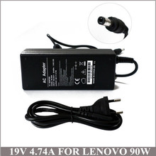 Fuente de alimentación Universal para portátil, adaptador de CA de 19V, 4,74a, 90W, para Lenovo C430A, C420A, C460A, C461A, C462A 2024 - compra barato