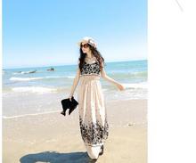 30pcs/lot fedex fast  bohemian style woman casual tank dress summer loose print sleeveless dress 2024 - buy cheap