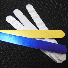 Lima de uñas eva de colores variados, herramienta de manicura con papel de lija 180/180 2024 - compra barato