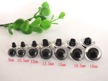 wholesale 9-18mm transparent crystal hand sewing toy safety eyes--100pcs 2024 - buy cheap