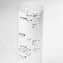 Varillas transparentes acrílicas OD16mm x 1000mm con burbujas dentro de la barra de ducha del carril de la toalla PMMA 2024 - compra barato