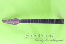 S-00154 # black  color  25.5" Electric guitar neck fine quality  ebony  fingerboard 24 fret 2024 - buy cheap