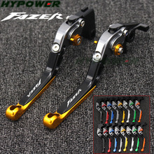 With Logo CNC Golden Motorcycle Brake Clutch Levers For YAMAHA FZ8 2011-2015 FZ1 Fazer 2006-2015 FZ6 Fazer 2004-2010 2024 - buy cheap