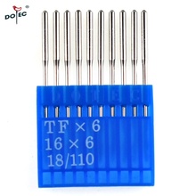 10pcs needle/lot dotec TFX6 SY2220 287PCR 34PCR 16X6 Leather sewing needles for all brand industrial lockstitch sewing machine 2024 - buy cheap