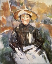 Reprodução da pintura a óleo feita à mão em tela de linho, convés de paul cezanne, frete grátis, qualidade superior 2024 - compre barato