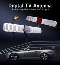 Digital TV Active Antenna Mobile Car Digital DVB-T ISDB-T Aerial with a Amplifier Booster+Free shipping 2024 - buy cheap