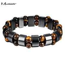 Meetcute Twisted Magnet Health slimming Bracelets & Bangles Jewelry magnetic Bracelet charm bracelets For Women Men weight loss 2024 - buy cheap