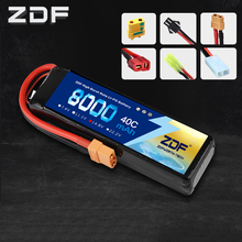 ZDF RC Lipo 4s Battery 8000MAH 4s 14.8v 40c MAX 80c For RC AKKU Bateria Boat Car Helicopter Airplane Racing Drone Multicopter 2024 - buy cheap