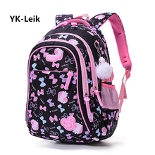 Школьные ранцы YK-Leik, детские рюкзаки для девочек-подростков, легкие водонепроницаемые школьные ранцы, Детские ортопедические школьные ранцы 2024 - купить недорого