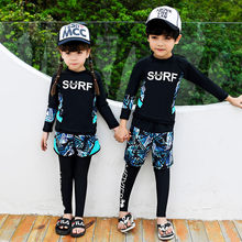 Child Swimsuits Surfing Swim Suits Children Plus Size Bikini Rash Guard Kids Long Sleeve Swimsuit Baby Boy Biquini 2019 Swimming 2024 - buy cheap