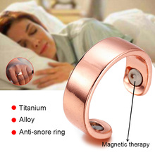 Newly Acupressure Anti Snore Ring Treatment Reflexology Anti Snoring Apnea Sleeping Device 2024 - buy cheap