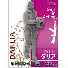 1/35 Dahlia, Resin Model Soldier, figure, GK, Unassembled and unpainted kit 2024 - buy cheap