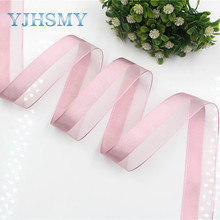 YJHSMY I-181109-209,10yards/lot,25mm solid Satin+yarn ribbon DIY handmade bow headdress gift wrap birthday wedding decoration 2024 - buy cheap