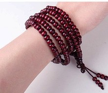 Fashion Jewelry Vintage  Dual-use Buddha Beads Bracelets 216 Sandalwood Rosary Bracelets& Bangles For Women Girl DIY 10pcs Z936 2024 - buy cheap