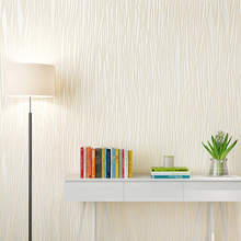 Beibehang Modern plain non-woven wallpaper Striped living room bedroom full TV background thickened 3d wallpaper papel de parede 2024 - buy cheap