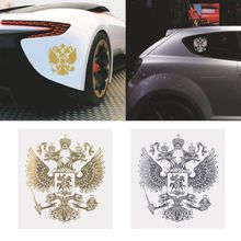 Pegatina de coche de escudo de armas de Rusia pegatina de águila rusa pegatinas para el estilo del coche 2024 - compra barato