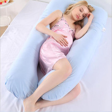 Многофункциональная хлопковая съемная и моющаяся u-образная Подушка для сна для беременных женщин Прямая поставка с фабрики 2024 - купить недорого