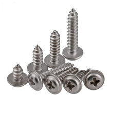 30pcs M2 Stainless steel round pan head Phillips self-tapping screws with pad screw Length 4mm-10mm 2024 - buy cheap