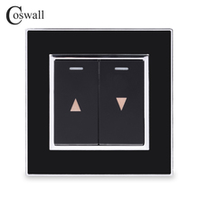 Coswall Curtain Switch Wall Switch For Electric Curtain Lifting Equipment Acrylic Panel A1 Series 2024 - buy cheap