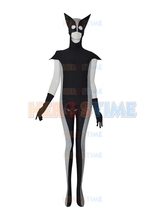 Free Shipping  Lycra spandex  Black & Grey X-Man Custom Superhero Full Body costume 2024 - buy cheap