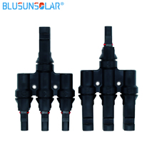 Blusunsolar 1 Paris/lot 25 Years Quality Warranty IP67 Solar 3 To 1 PV Solar Connector Compatible With Multi Solar PV connect 2024 - buy cheap