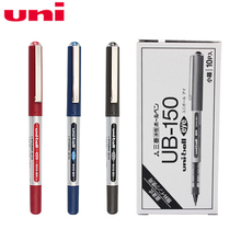 10 Pcs/Lot Japan UNI UB-150 gel pen boxed straight liquid student uni-ball eye micro pen signature ballpoint pen UB150 2024 - buy cheap