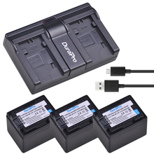 3x3000 mAH BP-727 BP 727 аккумулятор камеры + USB зарядное устройство для Canon BP-709, BP-718, BP-727, фотокамера VIXIA HF M50, M51, M52, M560, R300, R306 2024 - купить недорого