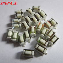 1000pcs/lot for 3*6*4.3 Microswitch Tactile Push Button Switch Car Key Switch Button  M139 2024 - buy cheap