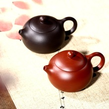 sand pots, famous artisans, all hand-made Yixing original mine Dahongpao mud, Xishi teapot ball hole direct sales 2024 - buy cheap