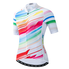 2019 cycling jersey women Mountain Bike jersey Pro MTB Bicycle Shirts Road Tops cycle Ropa Maillot Ciclismo female colorful pink 2024 - buy cheap