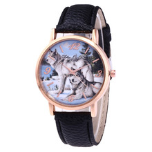 Модные женские часы с циферблатом Wolf, аналоговые кварцевые наручные часы, часы с кожаным ремешком, Часы relogio feminino saat, Fi 2022 - купить недорого