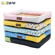 Summer Dog Cat Cushion pet mats Soft Puppy Sleep Bed Kennel Cool Bamboo mat Blanket Matress For Small Medium Large Dogs Bed 2024 - buy cheap