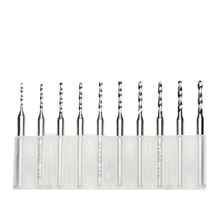 New 10pcs 1.5mm Carbide PCB CNC Engraving Bits End Milling Cutter Drill  HUHAO 2024 - buy cheap